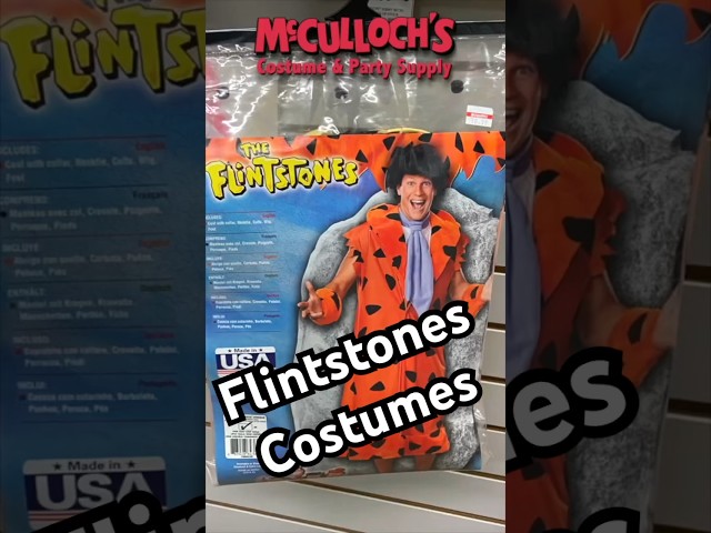 Vídeo relacionado con Rubies Disfraz Fred Flinstones Clásico para niños, Túnica impresa digitalmente y corbata, Licencia Oficial The Flinstones Los Picapiedra para Carnaval, fiestas, cumpleaños