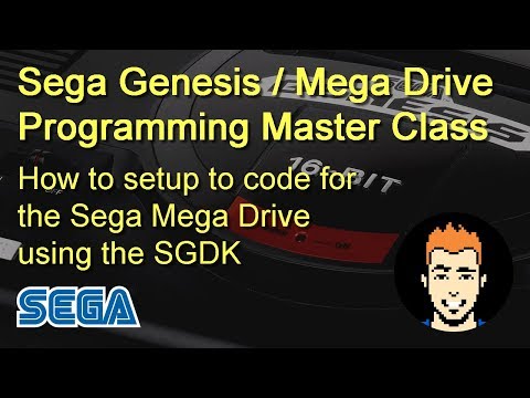 How to setup to code for the Sega Genesis & Mega Drive using the SGDK and CodeBlocks