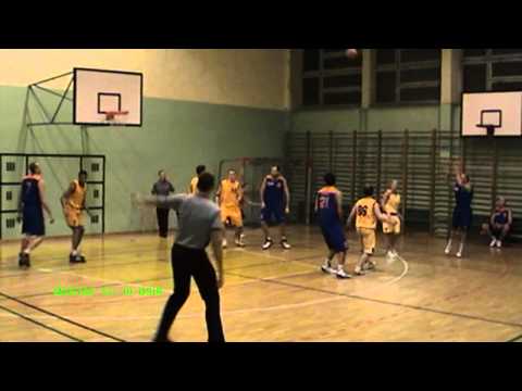 OZKosz Cz-wa Liga Okręgowa 2011/2012 25.11.11 UKS MUSTAF Częstochowa - OSiR Kłobuck 1 kwarta