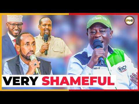 THEY ARE THIEVES: Gachagua Publicly Names North Eastern Leaders in Massive Outburst|Plug Tv Kenya