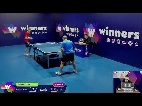 Kurtenko Andrei - Leonenko Aleksandr.WINners CUP Table Tennis 8 09.01.2021 20:45