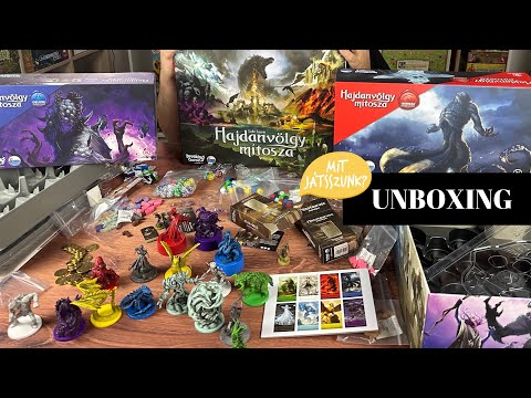 Hajdanvölgy mítosza / az eddigi legdurvább Társasjátékos Unboxing - Mit Játsszunk?