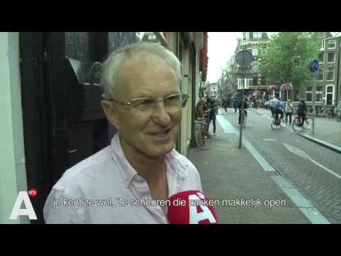 Centrum geteisterd door bergen afval