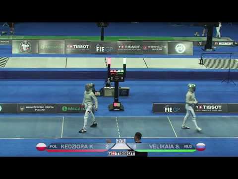 T16 VELIKAIA Sophia - KEDZIORA Katarzyna, 29 May Moscow Sabre 2016