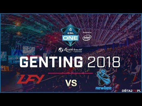 ESL One Genting 2018 Dota 2 Group B | LGD.FY vs NewBee [Highlights]