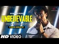 Unbelievable Official Video Tiger Shroff Latest New Song 2020