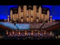 The Mormon Tabernacle Choir sings 