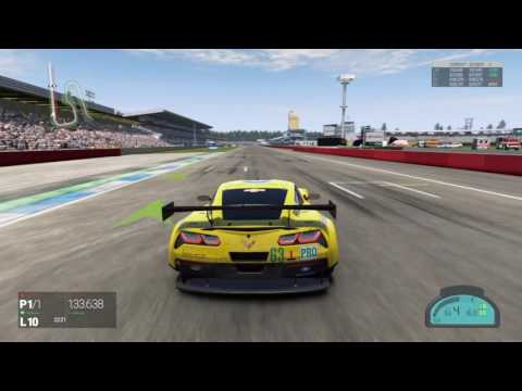 Project CARS Corvette GT3 C7.R at Hockenheim GP 1:37:7 +Setup
