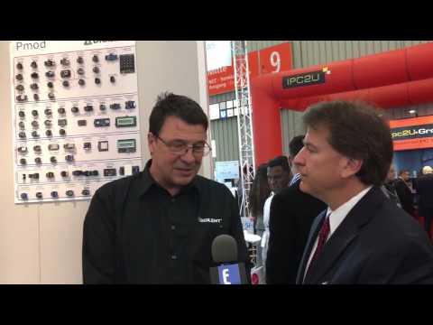 Embedded World 2016 Video: Digilent educates embedded on FPGA-driven video