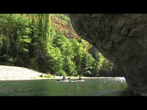 GORGES DU TARN 2011 - Clip 3: PADDELN + WANDERN im INDIAN SUMMER