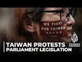 taiwan s controversial bill parliament sits for the second reading