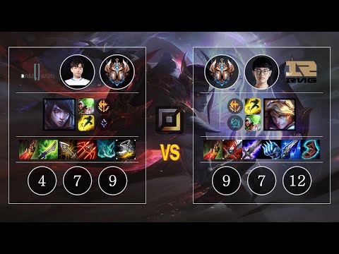 DWG Nuclear Aphelios vs RNG Betty Ezreal Bot - KR Patch 10.12