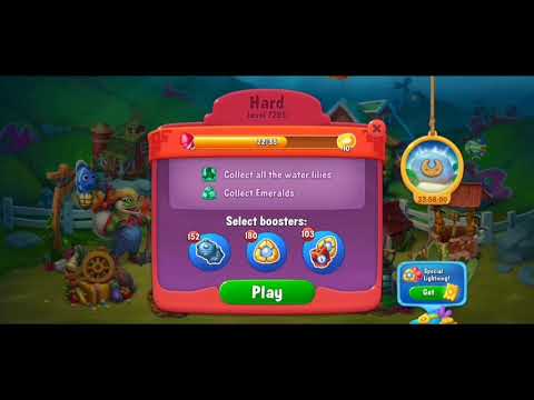 Fishdom 7285 Hard Level - NO 💣🧨💥