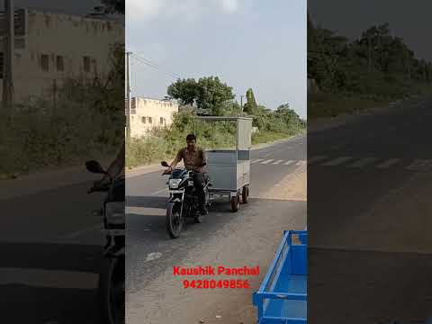 Bike Food Cart Mfg Kaushik Panchal 9428049856 All India Transport Service