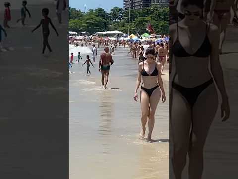 🇧🇷 Copacabana Beach in Summer Brazil