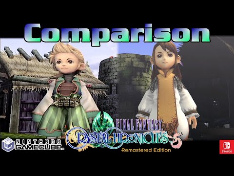 Final Fantasy Crystal Chronicles: Comparing Graphics, Load Times, Audio (GameCube, Switch)