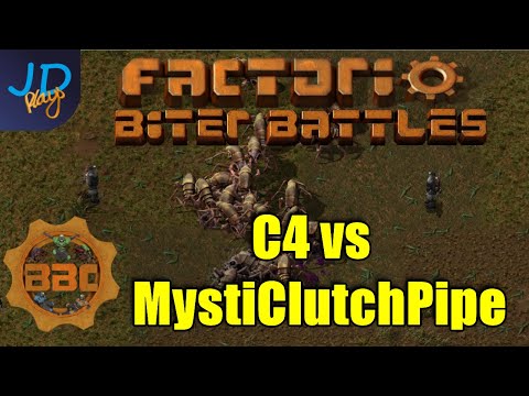 Factorio PvP Biter Battles ⚙️ BBChampions ⚙️C4 vs MystiClutchPipe