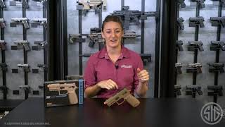 Video: Sig Sauer Proforce P320-M18 6mm GBB Gas Svart