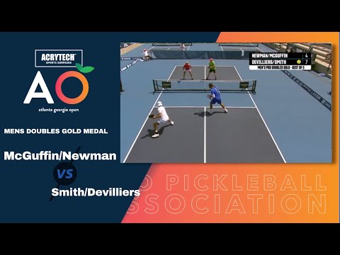 Tyson McGuffin/Riley Newman vs Patrick Smith/Jay Devilliers -PPA Atlanta Open -Mens Doubles Pro Gold