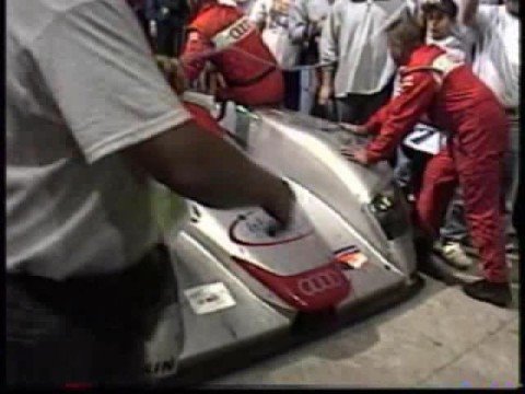2000 12 Hours of Sebring - Audi R8 - Frank Biela, Tom Kristensen, Emanuele Pirro