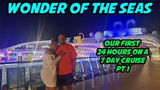 Exploring a Floating City at Sea on Wonder of the Seas pt.1 | QT Travels