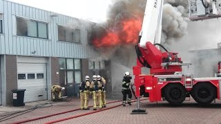 Grote brand in Uithoorn