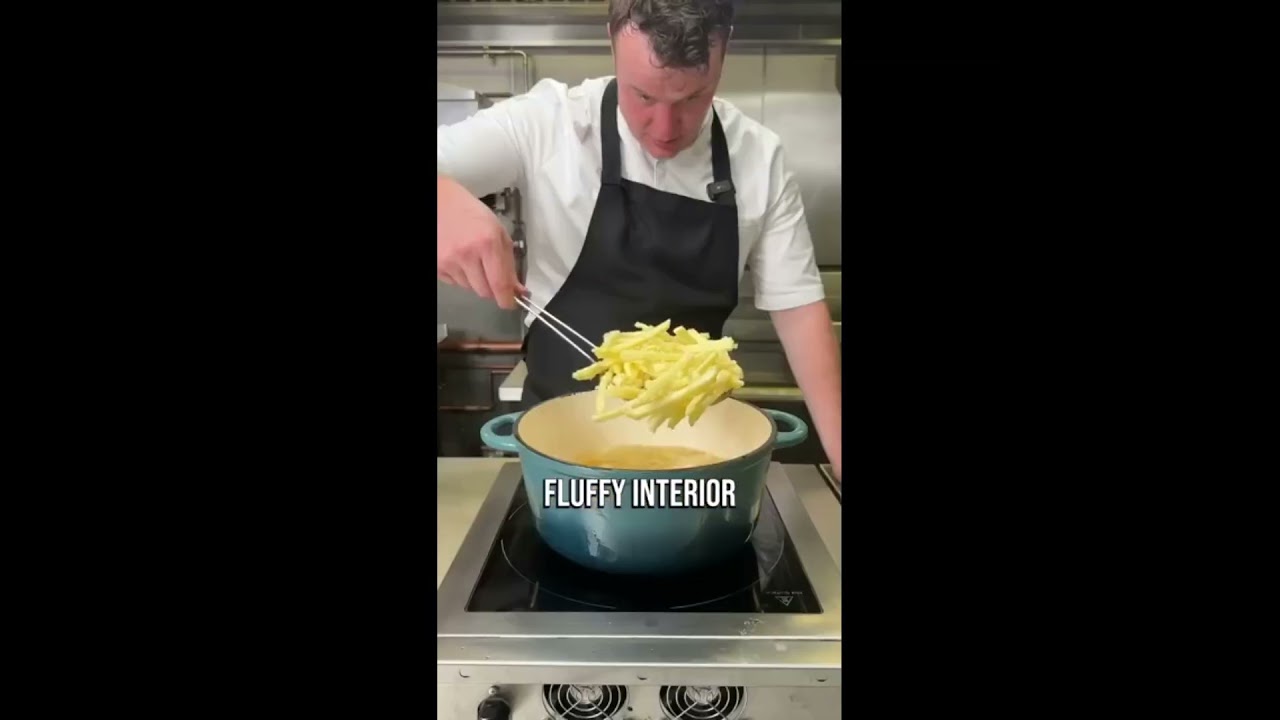 Pre-cooking Fries