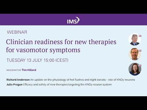 video:Clinician readiness for new therapies for vasomotor symptoms