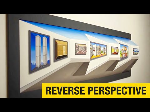 Mind Trip: Patrick Hughes Reverse Perspective Paintings