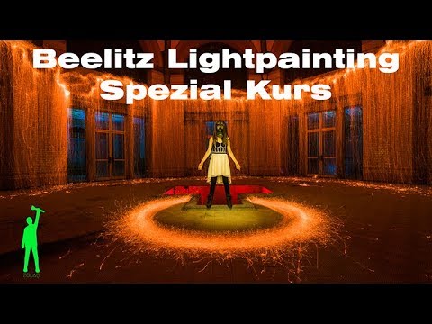 Lightpainting Fotografie Workshop Spezial in den Beelitzer Heilstätten