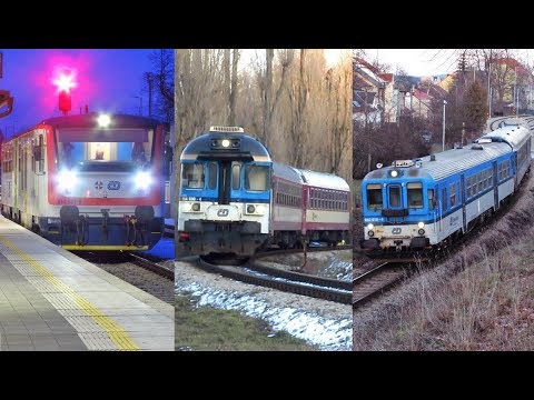 Os4816 s 814.041 (!), páteční Os4834 s kočkopsem/854.030 (+ nesmysly v terminálu); Třebíč 1 + 2/2019