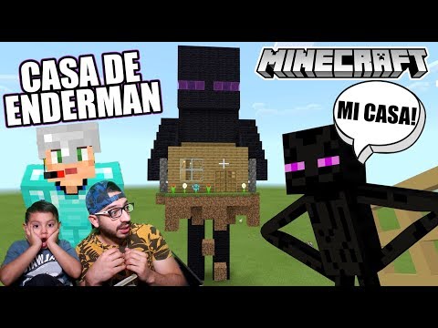 Enderman stole my house?? Insane Minecraft fail!