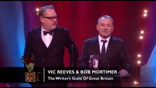 The Writer's Guild of Great Britain: Vic Reeves & Bob Mortimer | British Comedy Awards 2012