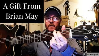 Video thumbnail for I was Given A Brian May Rhapsody Acoustic Guitar / 24 Fret Acoustic Guitar by Brent Hutchinson