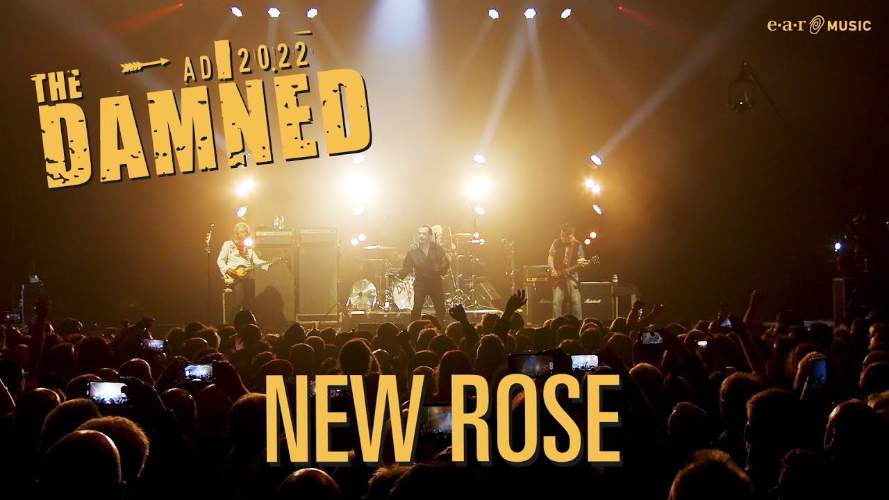 The Damned - New Rose (Live at O2 Apollo Manchester 03/11/2022) - YouTube
