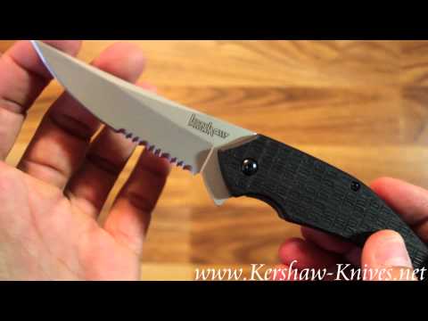 Kershaw Asset Serrated Knife 1930ST Video Demo