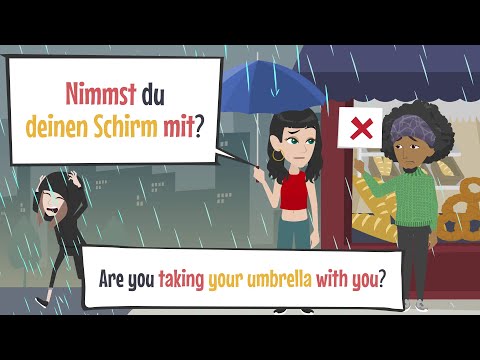 Deutsch Lernen | wichtige trennbare Verben mit Beispielen | Deutsch im Alltag | Part 01