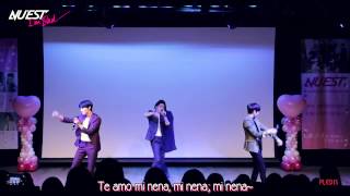 NU&#39;EST -  &#39;I&#39;m Bad&#39; Live [Sub Español]