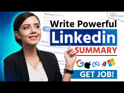Write a POWERFUL LinkedIn Summary Get a Job