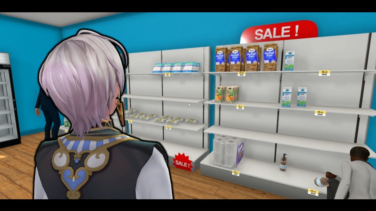 【Supermarket Simulator】エンスストア界隈(一応主はA型なり🤓)【イブラヒム/にじさんじ】