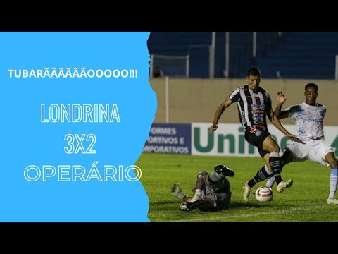 QUE JOGO!!!! GOLS - LONDRINA 3X2 OPERÁRIO - 4ª RODADA - PARANAENSE 2023