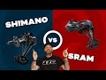 Battle of the Drivetrains! Which One is the Best?  #srammtb #shimano