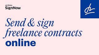 How to Sign a Freelance Contract Online in Minutes?