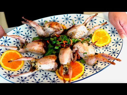 How to Make Roasted Stuffed Quail