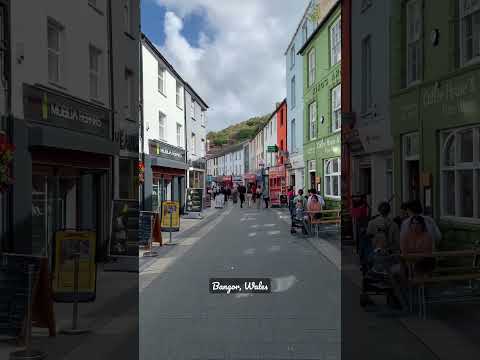 Little peaceful town in Wales, UK. #bangor #wales #uk #travel #town #peaceful #calm #relaxing