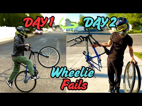 Wheelies Day 1- 2: Everything Went WRONG 😬 (part 2)