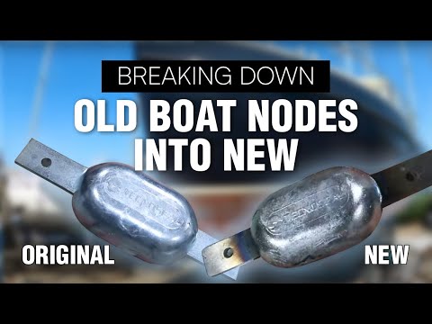Breaking Down OLD Boat Zinc Anodes into NEW | INSANE CAST