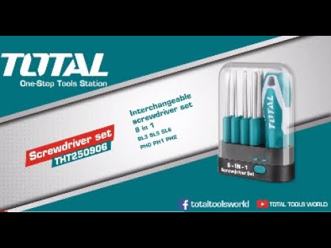 Features & Uses of Total Interchangeable Screwdriver Set