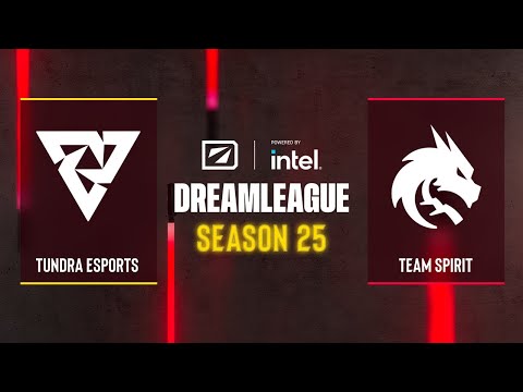 Dota2 - Tundra Esports vs Team Spirit - DreamLeague Season 25 - Playoffs
