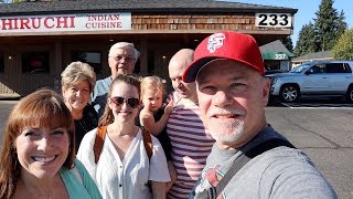 Indian Food In America 🥘 4 Generations Having An Indian Dinner at Abhiruchi in Vancouver, WA